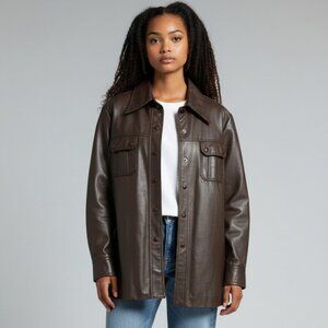 Weekender Faux Leather Jacket – Classic Everyday Style